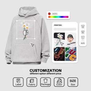 เสื้อฮู้ดซิปโอเวอร์ไซส์สไตล์ Y2K ลายเปลวไฟ สีดำขาว สำหรับผู้ชาย สตรีทแวร์ - Product Image 6
