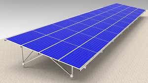 Solar Panel Mounting System With Adjustable Angle <b>Frame</b> For Rooftop Installation - Product Image 3
