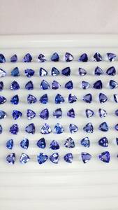 Piedras Preciosas de Tanzanita Azul Natural, Corte Trillón, Calidad AAA, Brillo Excelente, Precio Económico, para Joyería - Product Image 3