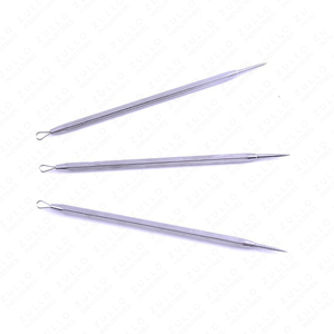 Kit d'extraction des points noirs et de l'acné en acier inoxydable, outils professionnels pour l'élimination des comédons et des boutons, pour les soins de beauté - Product Image 2