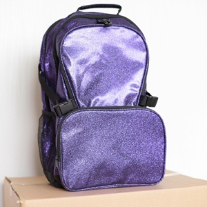 Personalized Waterproof Anti-Theft RFID USB Cheerleading Backpack Solar <b>Panel</b> GPS <b>Light</b> Glitter Design Custom Logo Embroidery - Product Image 5