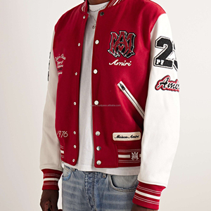 Nueva moda de alta calidad con cuello levantado para hombre chaqueta universitaria de invierno ropa de pareja de moda transpirable ecológica - Product Image 4