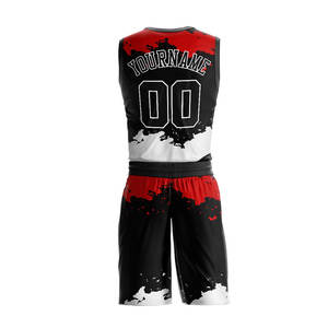 Uniformes de Baloncesto Personalizados de Alta Calidad, Sublimados, Transpirables, Tallas Grandes, Sin Mangas, Antibacterianos, Anti-UV UPF 50, Secado Rápido - Product Image 3