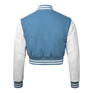 Chaqueta Bomber Varsity para Mujer, Chaqueta Letterman con Bordado Personalizado, Moda Urbana, Fabricante de EE. UU. - Product Image 6