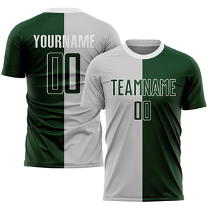 เสื้อฟุตบอลคุณภาพสูงสั่งทำพิเศษ 100% โพลีเอสเตอร์ ชุดฟุตบอลแบบซับลิเมชั่น พิมพ์โลโก้ตามสั่ง ชุดทีม - Product Image 1