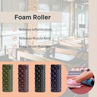 Juego de rodillos de espuma 5 en 1 para yoga Fitness, masaje y herramienta de ejercicio