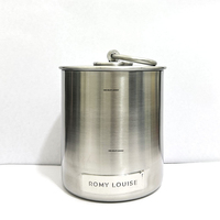 Pot à bougie en acier inoxydable de luxe en gros, conteneur moderne en métal pour bougies parfumées, idéal pour la décoration intérieure haut de gamme et l'aromathérapie