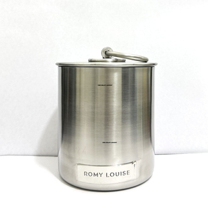 Venta al por mayor de recipientes de lujo para velas perfumadas de acero inoxidable, modernos y de estilo industrial, para decoración del hogar y aromaterapia de alta gama. - Product Image 4