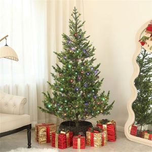 6ft Christmas Trees with Lights Festive Decorations for Holiday Celebrations - Product Image 1