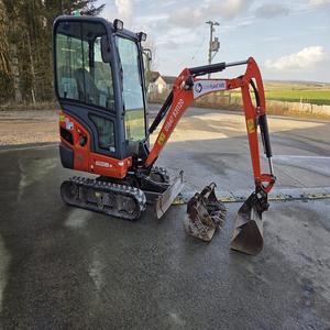 Pompe de boîte de vitesses de mini-excavatrice Kubota KX018-4 de haute qualité, moteur principal de machine de construction d'occasion disponible à la vente - Product Image 1
