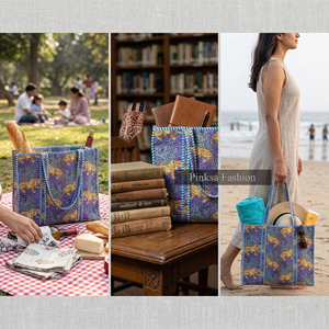 Sac pour ordinateur portable matelassé imprimé indien, style Safari Kantha, bandoulière, écologique, fournisseur d'exportation Jaipur - Product Image 4