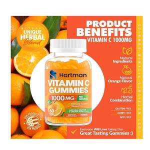 Gomitas de vitamina C y zinc para aumentar la inmunidad y la salud de la piel con soporte antioxidante - Product Image 5