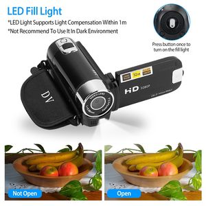 Videocamera digitale HD 1080P per bambini da 2,7 in 16X Zoom con fotocamera DV luce Selfie 270 gradi di rotazione ricaricabile per bambini - Product Image 4