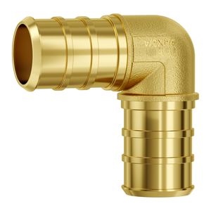 50 Pezzi Raccordi per Tubi in Ottone Resistenti da 3/4'' con Gomiti a Morsetto e Connettori per Aria - Condotte e Raccordi Idraulici Essenziali - Product Image 1