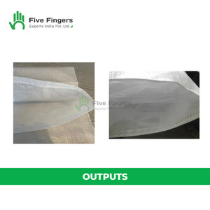 Machine industrielle d'alimentation de doublures et de fermeture des bords pour sacs tissés - Product Image 6