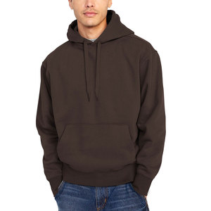 Sudadera con Capucha Lisa de Corte Regular para Hombre, 100% Algodón, Forro Polar Transpirable, Venta al por Mayor, Se Acepta Logotipo Personalizado - Product Image 5