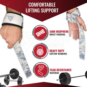 Gym Support <b>Lifting</b> <b>Straps</b> With Durable Stitching <b>Lifting</b> <b>Straps</b> <b>For</b> Strength And Fitness Training - Product Image 2
