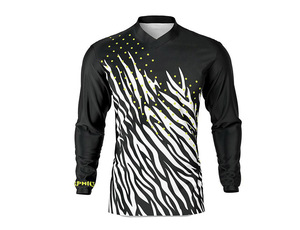 Jersey de Ciclismo de Manga Larga Unisex, Talla Grande, para Bicicleta de Montaña, Descenso, Motocross, Ropa Deportiva de Secado Rápido para Adultos - Product Image 5