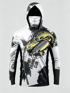Chemise de pêche camouflage pour garçons, protection UV UPF 50, respirante, séchage rapide, imprimé numérique, Spandex/Polyester, vêtements de performance pour l'extérieur - Product Image 4