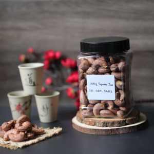 Offre Spéciale Prix de Gros Noix de Cajou Séchées Grillées Biologiques du Vietnam en Pot Carré de 500g Origine Usine OEM Disponible - Product Image 2