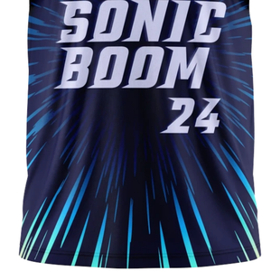 เสื้อฟุตบอลเด็กชายแบบไม่มีแขนมีฮู้ด Starburst Boys 7v7 พิมพ์ลายเส้นเรย์แบบซับลิเมชั่น ปรับแต่งชื่อทีมและหมายเลขผู้เล่นได้ เสื้อผ้าเด็ก - Product Image 6