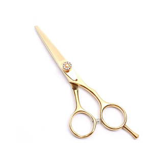 Kit de Tijeras de Peluquería de Acero Inoxidable Premium con Mangos de Goma, Hecho en Pakistán, para Uso en Salón y en Casa - Product Image 5