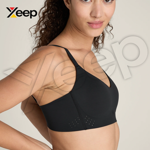 XEEP สปอร์ตบราโยคะคุณภาพสูงสำหรับผู้หญิง รุ่น XC-SB-09 สายรัดปรับได้ ระบายอากาศดี แผ่นรองถอดออกได้ รองรับได้ดี แห้งเร็ว - Product Image 5