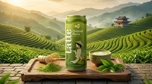 เอ็นพีวี มัทฉะลาเต้ รสช็อกโกแลต ขนาด 10.9 ออนซ์ (กระป๋อง) - Product Image 3