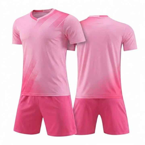 Maillot de football pour adultes, personnalisable avec nom et logo, respirant, col en V, maillot de foot vierge, séchage rapide, maillot de foot pour enfants - Product Image 4
