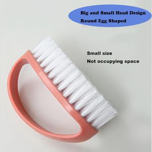 Set di 2 Spazzole Robuste con Setole Rigide in Nylon per Pulizia Bagno e Doccia - Product Image 4