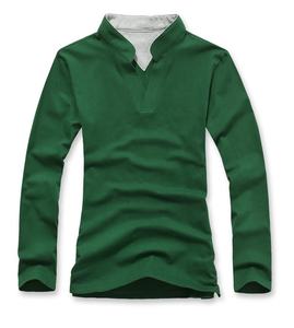 Camiseta de poliéster transpirable para hombre, Polo personalizado de secado rápido, colores lisos, alta calidad, fabricante al por mayor - Product Image 4