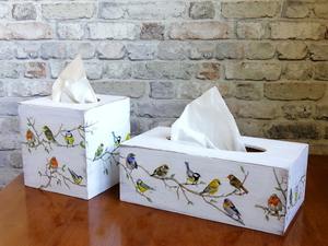 Caja de pañuelos de madera sostenible con certificación FSC, caja de pañuelos de madera orgánica impresa para embalaje de productos, caja de regalo al por mayor - Product Image 5