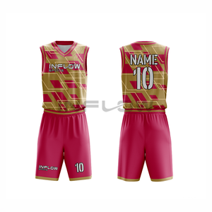 Ensemble d'uniformes de basketball, vêtements d'équipe, prix bas, ensemble d'uniformes de sport personnalisés, dernier design, uniforme de basketball - Product Image 2