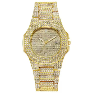 Reloj de Cuarzo Moderno de Lujo para Hombre, con Diamantes de Moissanita, Elegante y con Acabado Impecable - Product Image 2