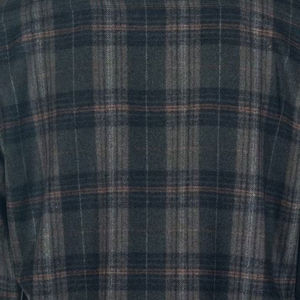 เสื้อเชิ้ตผ้าสักหลาดลายสก็อตคุณภาพสูงสำหรับผู้ชาย แขนยาว สวมใส่สบาย ติดกระดุม ปกคอเสื้อพับได้ ผ้าฝ้าย 100% เหมาะสำหรับใส่ในฤดูหนาว - Product Image 6