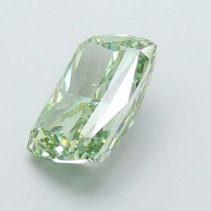 Diamant de laboratoire cultivé en laboratoire de 5,53 ct, taille coussin, vert vif fantaisie, CVD, clarté VVS2, excellente taille, pierre précieuse non montée pour bijoux de caractère - Product Image 6