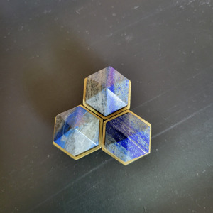 Luxury Hardware Natural Blue Gemstone Square Door <b>Knob</b> Modern Design Durable Easy Installation Kitchen Dresser Cabinet Wardrobe - Product Image 4