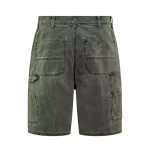 Pantalones Cortos de Mezclilla Rectos para Mujer, Cintura Media, Cómodos, Personalizados, Formales, Transpirables, de Secado Rápido, Estilo Y2K, con Bolsillos Tipo Cargo - Product Image 3