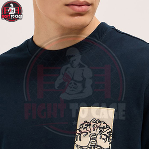 Comfortable With Own <b>Logo</b> Printed Fully Customized Made Graphic Printed 100% Cotton O Neck Solid Color Large Size Men's T-Shirts - Product Image 5