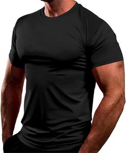 Camiseta Deportiva de Algodón y Bambú Ecológica para Hombre, Corte Ajustado, Transpirable, Ligera, para Entrenamiento, Gimnasio, Running - Product Image 4