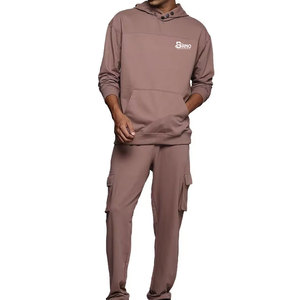 Chándal Informal con Capucha para Hombre, 100% Algodón Transpirable de Alta Calidad, Estilo Moderno para Invierno - Product Image 1