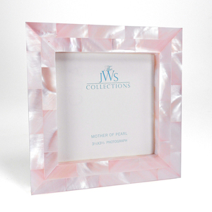 Handcrafted mother of pearl shell inlay photo <b>frame</b> for room accessories MOP pearlescent picture <b>frames</b> - Product Image 4