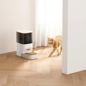 Mangeoire automatique rechargeable pour animaux de compagnie en plastique avec contrôle des portions et rappel sonore pour chiens et chats - Product Image 6