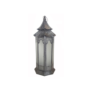 <b>Moroccan</b> Inspired Metal <b>Lantern</b> - Product Image 2