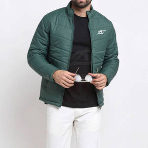 Blouson matelassé décontracté pour homme - Logo frontal, séchage rapide et écologique, léger, chaud pour l'hiver, vêtement d'extérieur tendance - Product Image 6