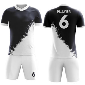 Nuevos Uniformes de Fútbol Transpirables Sublimados para Hombre y Conjuntos de Uniformes Deportivos con Diseño OEM a Precio de Fábrica - Product Image 1