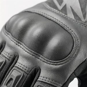 Customized Ergonomic Full Finger PU Windproof Safety Motorbike Gear for Men Women Strong Palm <b>Grip</b> Design Outdoor Riding Top - Product Image 4