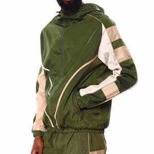 Ensemble de survêtement de jogging coupe-vent pour homme de haute qualité à prix abordable - Product Image 1