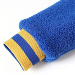 Veste bomber Sigma Gamma Rho en sherpa avec broderie en chenille, vêtements de sororité grecque pour femmes - Product Image 5