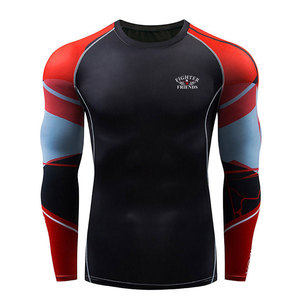 OEM Service Premium Quality Solid Color <b>MMA</b> <b>Rash</b> <b>Guards</b> Unique Style Outdoor Use <b>Rash</b> <b>Guards</b> Pakistan - Product Image 1